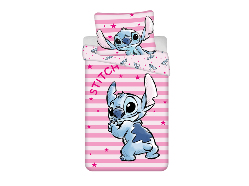 Disney Lilo & Stitch Dekbedovertrek - 140 x 200 cm + 70 x 90 cm - Katoen