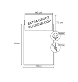 Minecraft Housse de couette Zombies - 140 x 200 cm + 70 x 90 cm - Coton