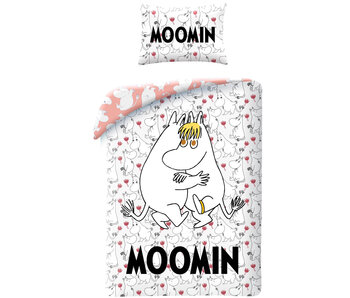 Moomin Trollvinter Duvet Cover 140 x 200 + 70 x 90 cm Cotton