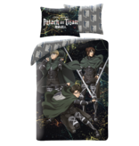 Attack on Titan Dekbedovertrek Final Season - 140 x 200 + 70 x 90 cm - Polyester