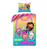 Gabby's poppenhuis Dekbedovertrek Party - 140 x 200 + 70 x 90 cm - Polyester