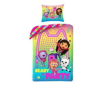 Gabby's poppenhuis Housse de couette Party 140 x 200 + 70 x 90 cm Polyester