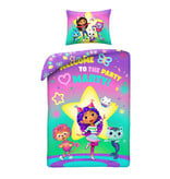 Gabby's poppenhuis Housse de couette Party Marty - 140 x 200 + 70 x 90 cm - Polyester