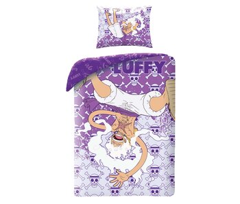 One Piece Luffy Duvet Cover 140 x 200 + 70 x 90 cm Polyester