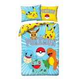 Pokémon Power Ball Duvet Cover - 140 x 200 cm + 70 x 90 cm - Cotton