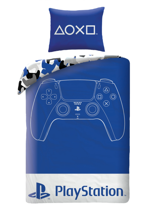 Playstation Dekbedovertrek 140 x 200 + 70 x 90 cm Polyester