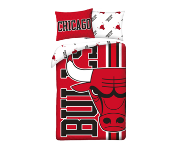 NBA Bettbezug Bulls 140 x 200 + 70 x 90 cm Polyester