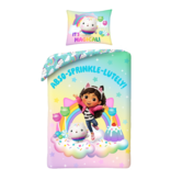 Gabby's poppenhuis Dekbedovertrek Sprinkle - Eenpersoons - 140 x 200 + 70 x 90 cm - Polyester