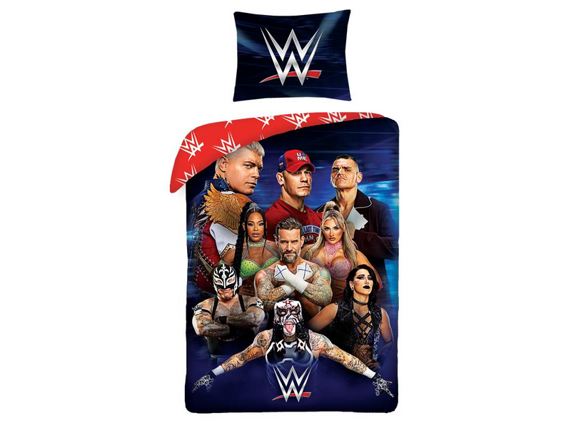 WWE Bettbezug – Einzelbett – 140 x 200 + 70 x 90 cm – Polyester