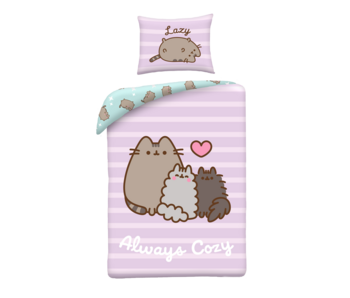 Pusheen Dekbedovertrek Always Cozy 140 x 200 + 70 x 90 cm Polyester