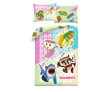 Brainrot Duvet cover 140 x 200 cm - 70 x 90 cm Polyester
