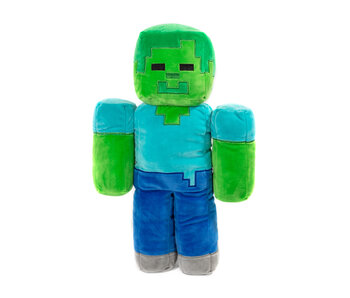 Minecraft Dekokissen 3D-Zombie 50 cm Polyester