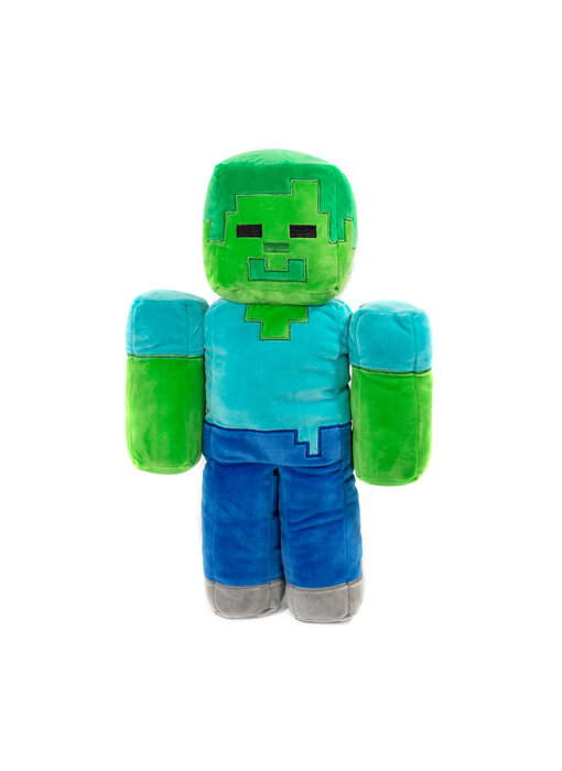 Minecraft Coussin décoratif 3D Zombie 50 cm Polyester