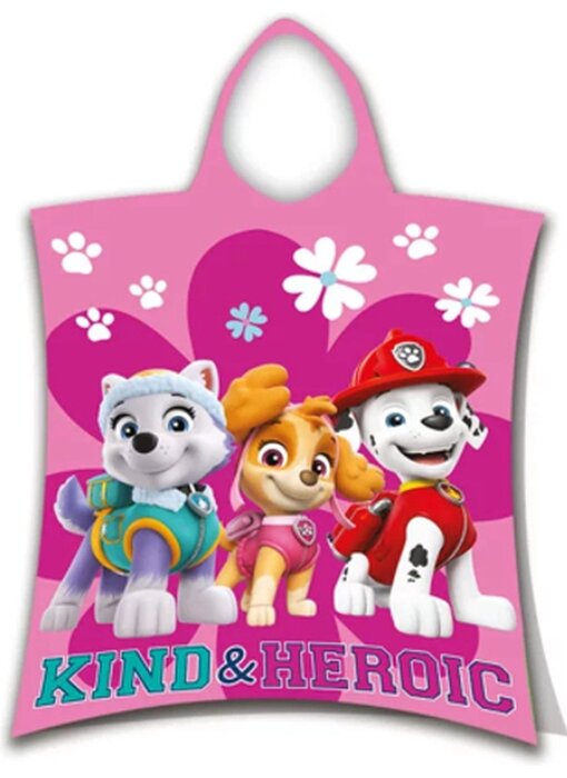 PAW Patrol Bath poncho Heroic 50 x 115 cm Cotton