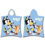 Bluey Bath poncho Skate - 50 x 115 cm - Cotton