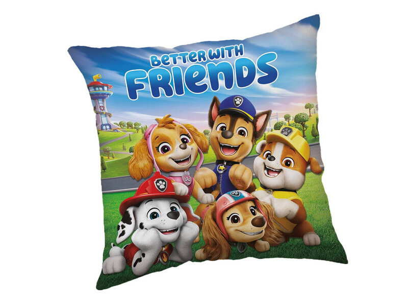 PAW Patrol Dekokissen „Freunde“ – 40 x 40 cm – Polyester