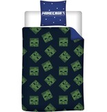 Minecraft Duvet cover Fight - 140 x 200 cm - 65 x 65 cm - Polycotton