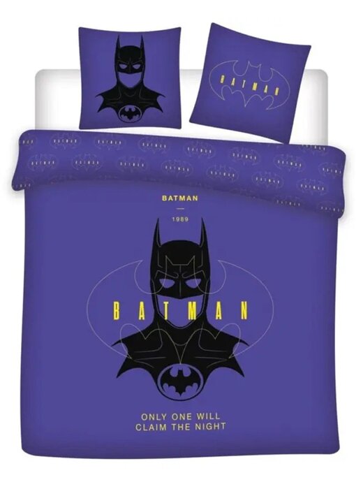 Batman Housse de couette 240 x 220 cm / 65 x 65 cm en polycoton
