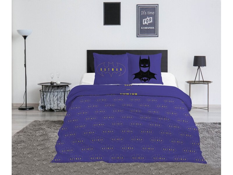 Batman Housse de couette - 240 x 220 cm / 65 x 65 cm - Polycoton