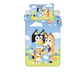 Bluey Baby-/Kleinkind-Bettbezug Joy 135 x 100 + 40 x 60 cm, Baumwolle