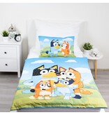 Bluey Housse de couette bébé/enfant Joy - 135 x 100 + 40 x 60 cm - Coton