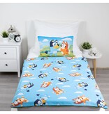 Bluey Baby/Toddler duvet cover Joy - 135 x 100 + 40 x 60 cm - Cotton