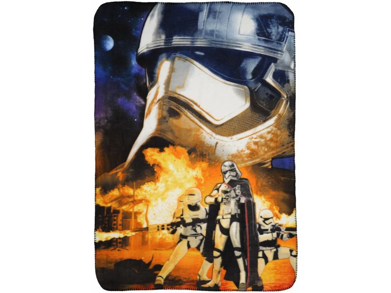 Star Wars Couverture polaire La Force - 100 x 140 cm - Polyester