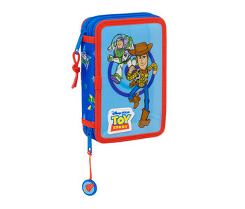 Toy Story Filled Pencil Case Good Vibes 28 pieces 19.5 x 12.5 x 4 cm Polyester