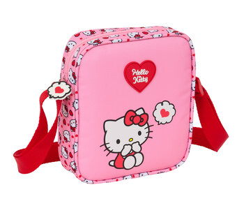 Hello Kitty Mini-Schultertasche Love 18 x 16 x 4 cm, Polyester