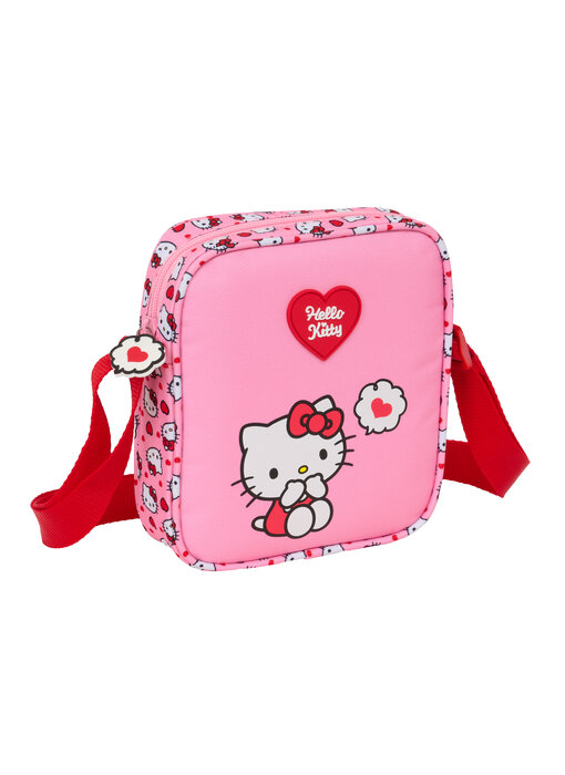 Hello Kitty Mini Schoudertas Love 18 x 16 x 4 cm Polyester