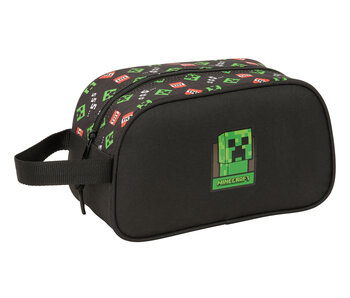 Minecraft Kulturbeutel Build  26 x 15 x 12 cm, Polyester