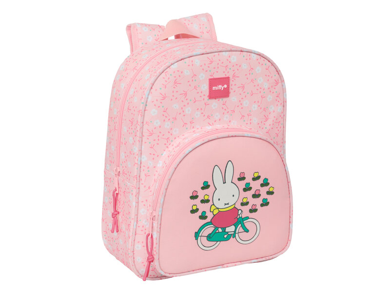 Nijntje Sac à dos fleuri - 34 - 26 x 11 cm - Polyester