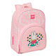 Floral Backpack 34 x 26 x 11 cm Polyester