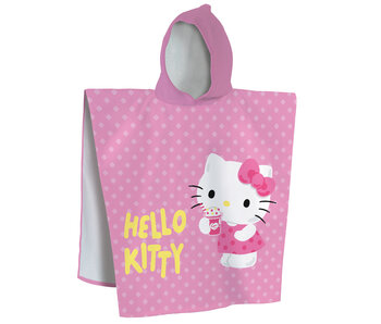 Hello Kitty Poncho Milkshake 60x120cm
