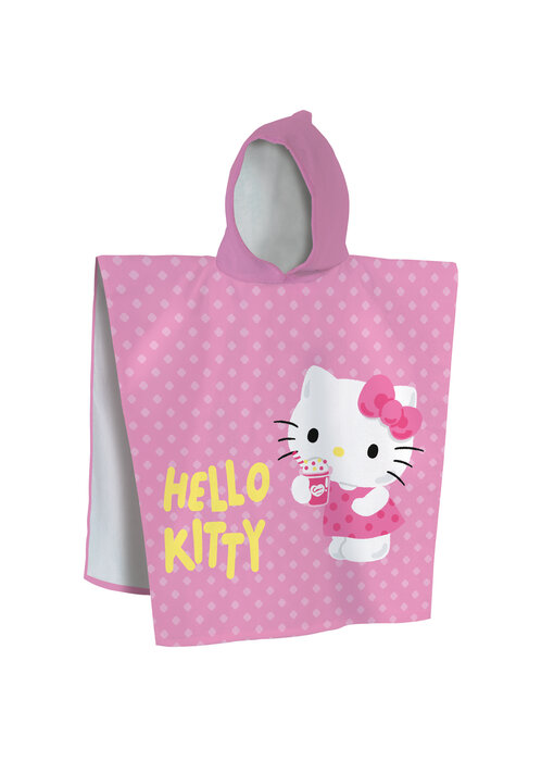 Hello Kitty Poncho Milkshake 60x120cm
