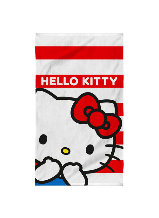 Hello Kitty Beach Towel Red 70 x 120