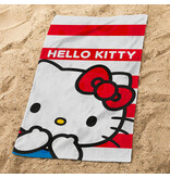 Hello Kitty Strandtuch Rot - 70 x 120 cm - Baumwolle