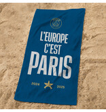 Paris Saint Germain Serviette de plage Nation - 75 x 150 cm - Coton