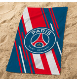 Paris Saint Germain Serviette de plage diagonale - 75 x 150 cm - Coton