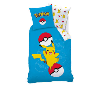 Pokémon Duvet cover Pokeball 140x200 + 63x63