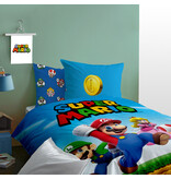 Super Mario Friends Duvet Cover - 140 x 200 + 63 x 63 cm - Cotton