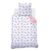 Unicorn Academy Stars Duvet Cover - 140 x 200 + 63 x 63 cm - Cotton