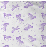 Unicorn Academy Sternen-Bettbezug – 140 x 200 + 63 x 63 cm – Baumwolle
