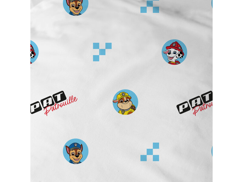 PAW Patrol Bettbezug Auto - 140 x 200 + 63 x 63 cm - Baumwolle