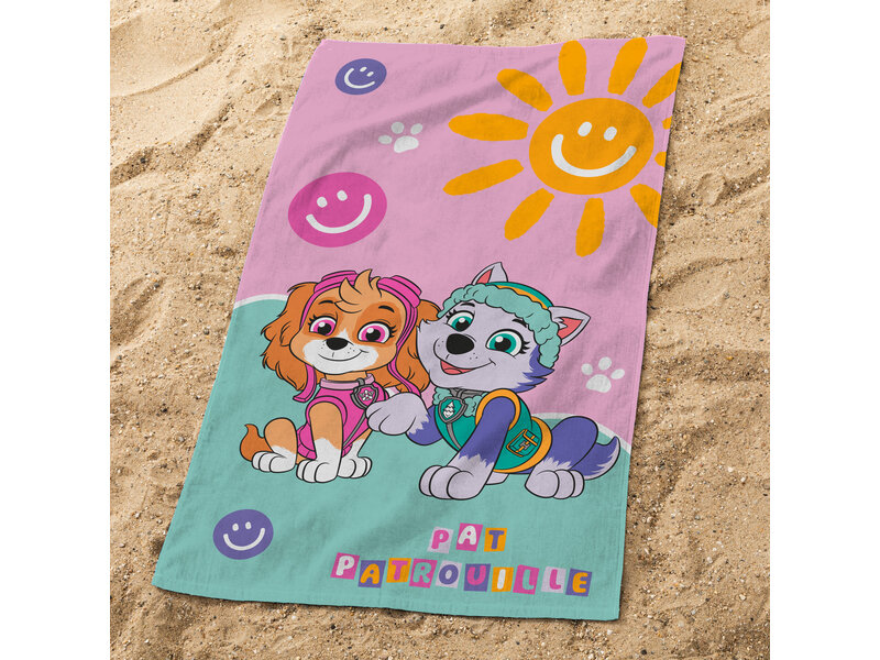 PAW Patrol Soleil beach towel - 70 x 120 cm - Cotton