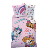 PAW Patrol Unicorn Duvet Cover - 140 x 200 + 63 x 63 cm - Cotton