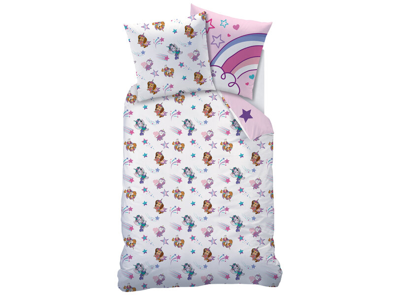PAW Patrol Housse de couette Licorne - 140 x 200 + 63 x 63 cm - Coton