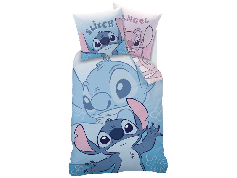 Disney Lilo & Stitch Magic Duo Bettbezug – 140 x 200 + 63 x 63 cm – Baumwolle