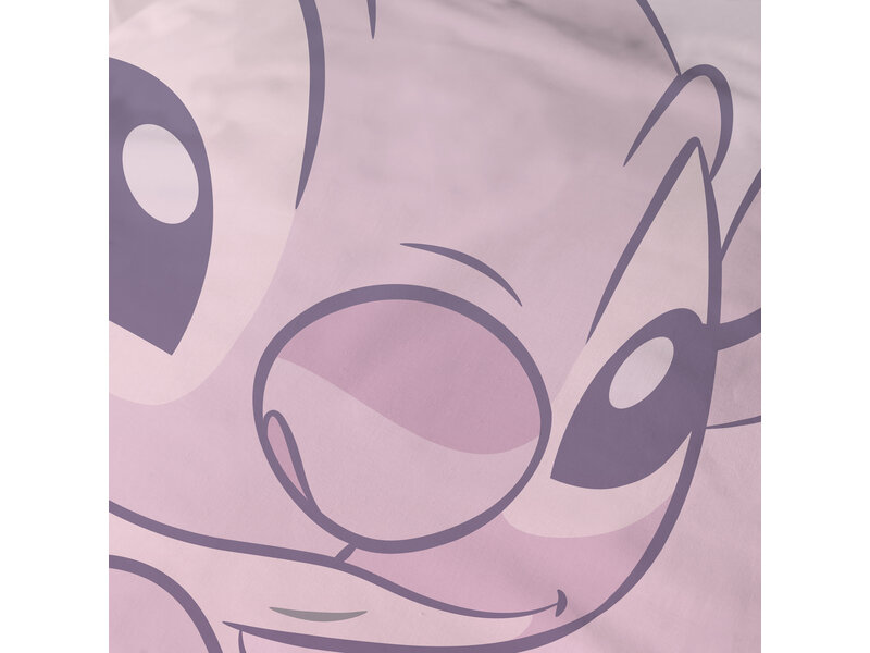 Disney Lilo & Stitch Housse de couette Magic Duo - 140 x 200 + 63 x 63 cm - Coton