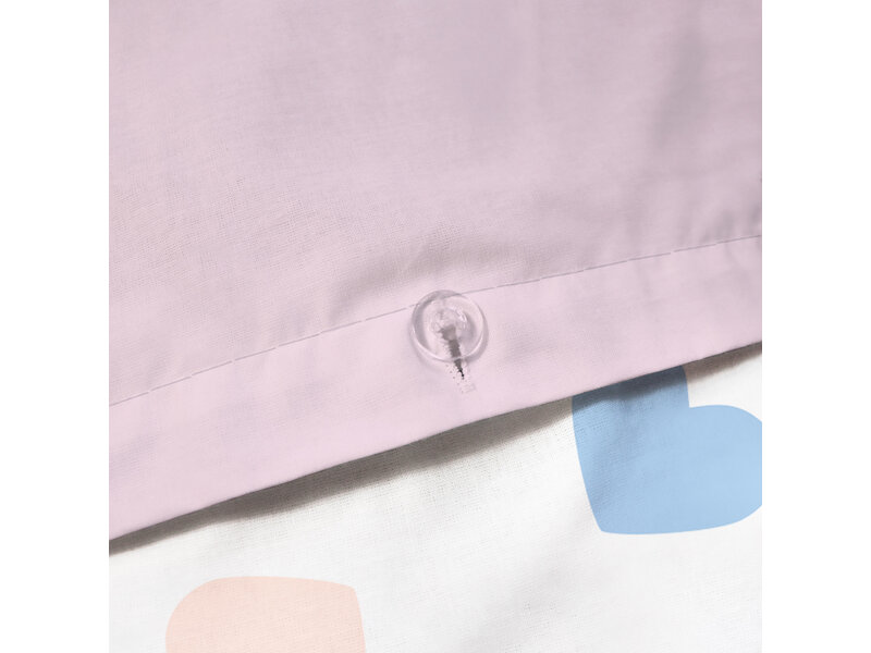 Disney Lilo & Stitch Bettbezug Bisous 240 x 220 cm + 2 x 63 x 63 cm - Baumwolle